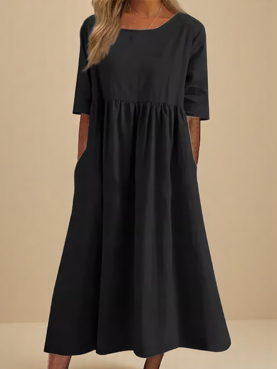 Meriella | Classic Mid Sleeve Dress