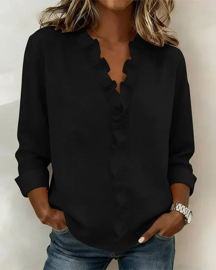Matilda | Lightweight V-Neck Blouse