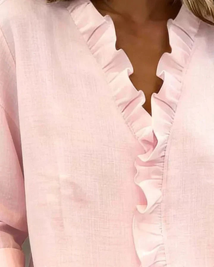 Matilda | Lightweight V-Neck Blouse