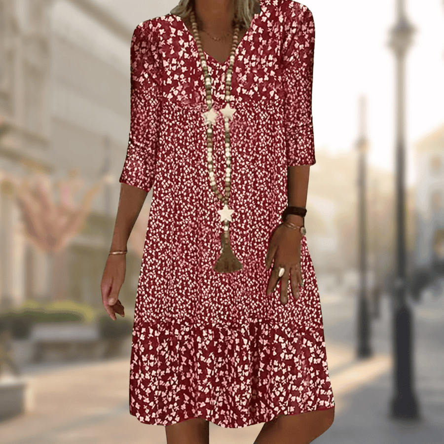Xenia | Casual Printed Comfortable Dress