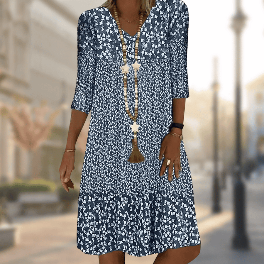 Xenia | Casual Printed Comfortable Dress