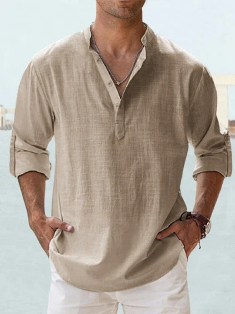 Breathable Linen Shirt
