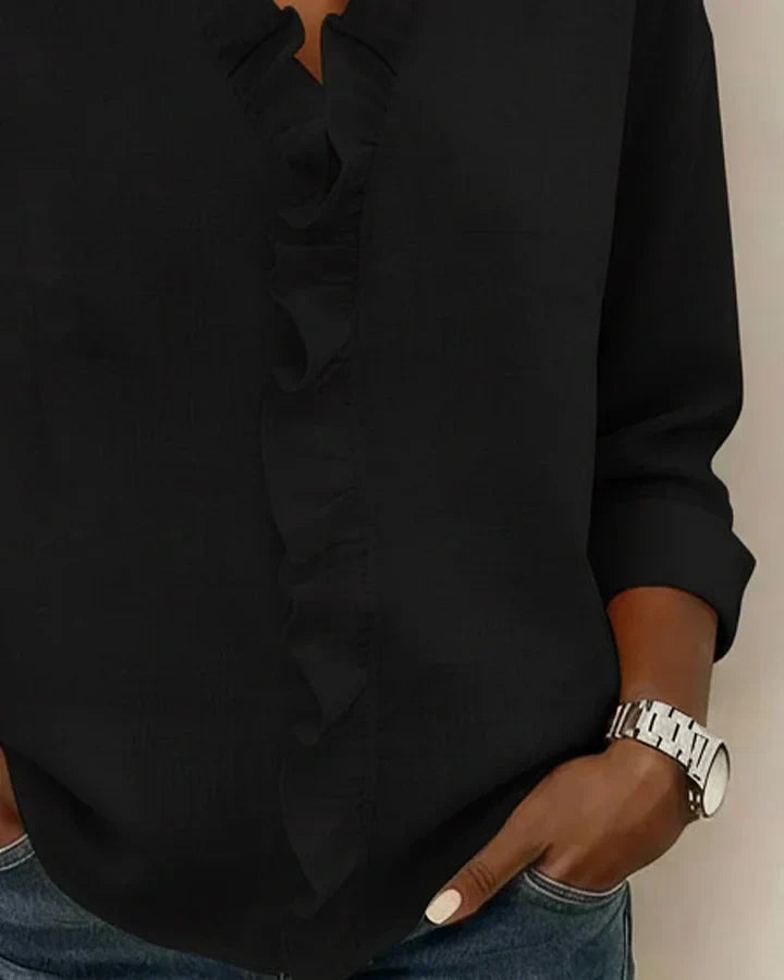 Matilda | Lightweight V-Neck Blouse