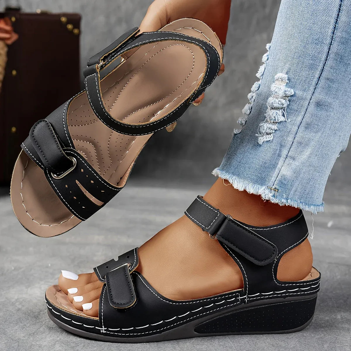 Calla | Elegant Orthopedic Strap Sandals