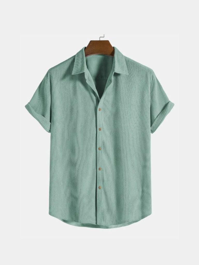 Minimalist Corduroy Shirt