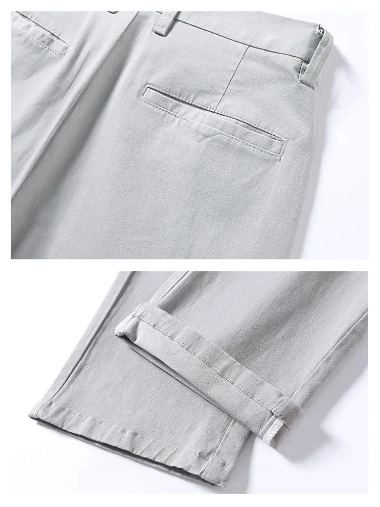 Minimalist Straight Trousers