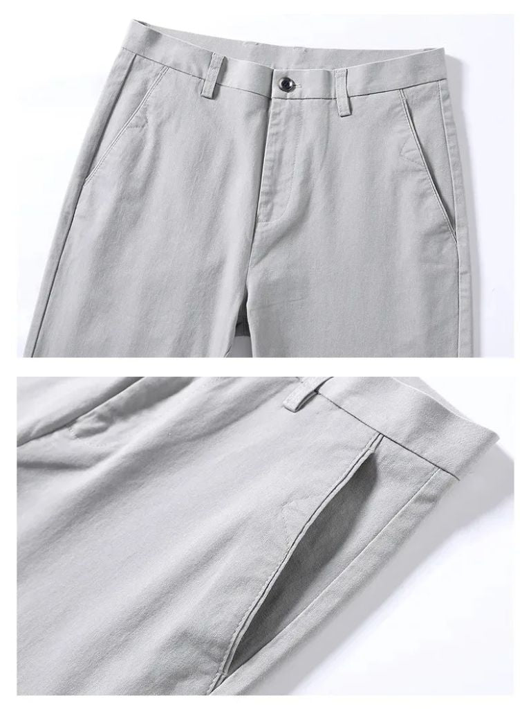 Minimalist Straight Trousers