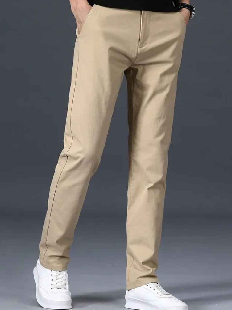 Minimalist Straight Trousers
