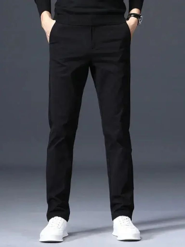 Minimalist Straight Trousers