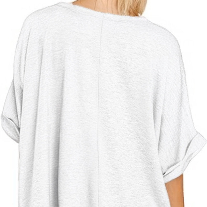 🥳SUMMER HOT SALE🥳💞50K+ SOLD!💥50% OFF! 🔥Women's Casual Loose V-Neck Top