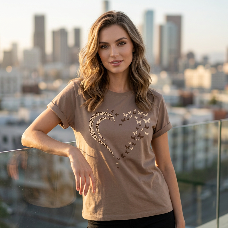 👕New arrival 40% OFF❤️Women's Casual Print Short Sleeve Top