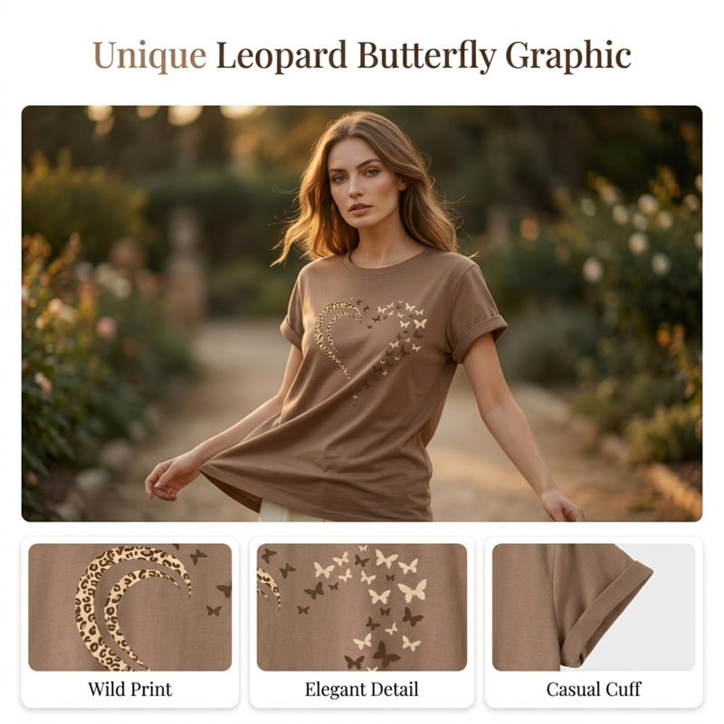 👕New arrival 40% OFF❤️Women's Casual Print Short Sleeve Top