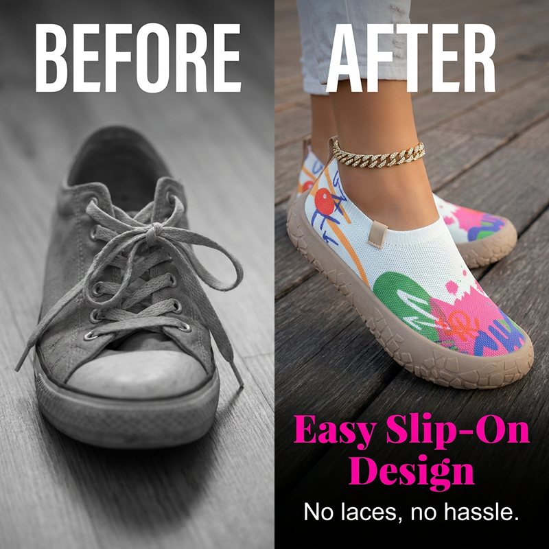🌈Lightweight Fashion Walking Shoes for Women